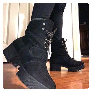 Chunky ankle boots MISSGUIDED